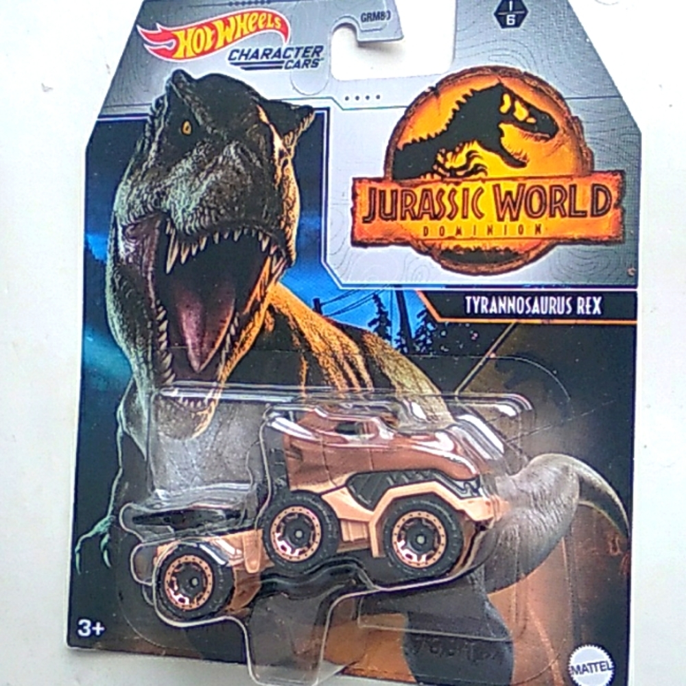 Hot Wheels -Jurassic World Dominion- Character Cars #1 of 6 Tyrannosaurus Rex